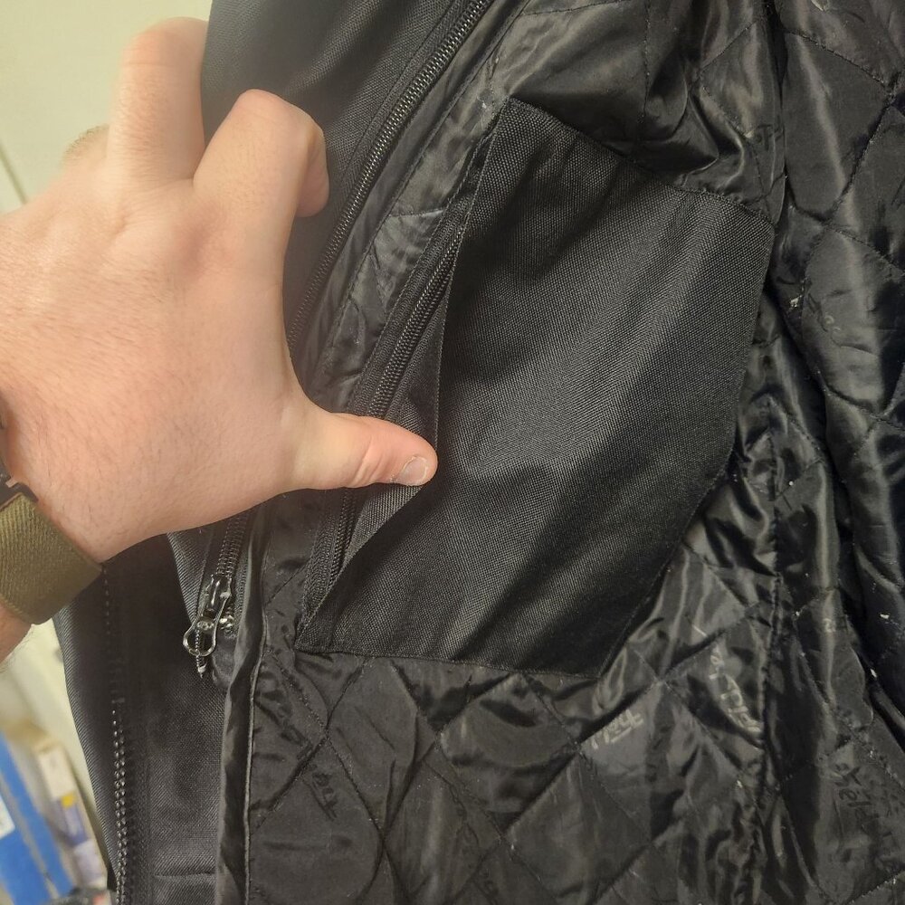 Fieldsheer‎ Black Motorcycle Jacket Riding Motorcycle Safety - Picture 9 of 13